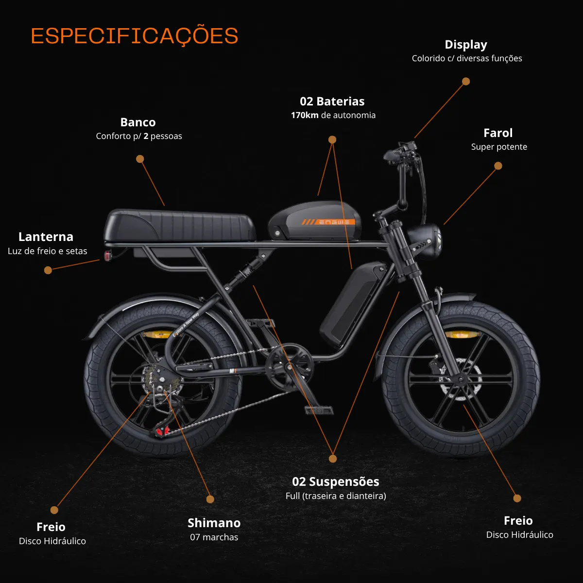 ENGWE M20: conheça a bicicleta elétrica que conquistou Europa e Estados Unidos e começa a chamar atenção no Brasil